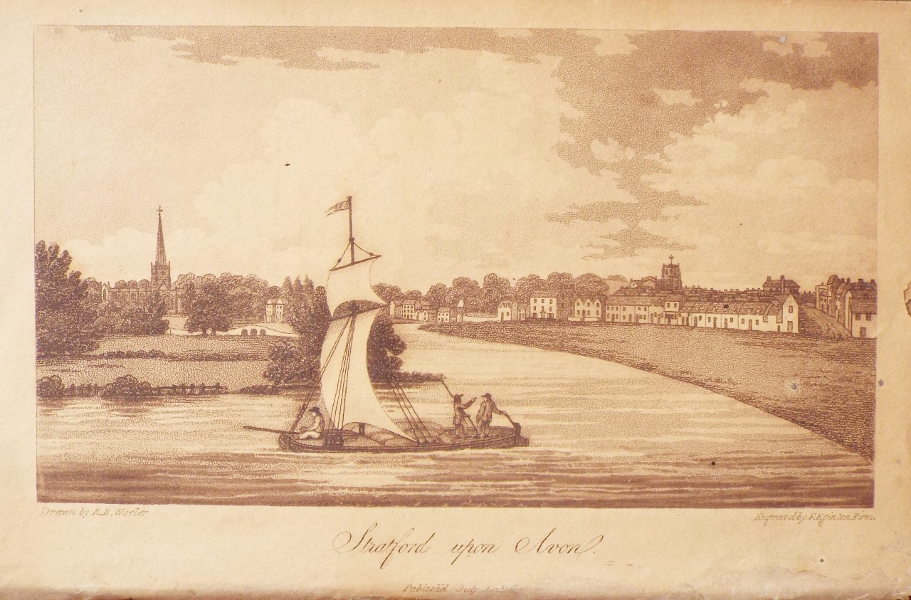 Aquatint - Stratford upon Avon. - Eginton