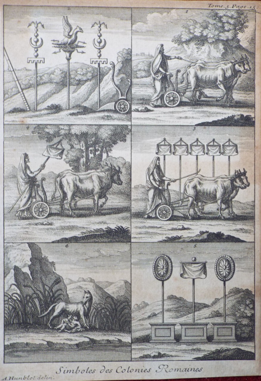 Print - Simboles des Colonies Romaines