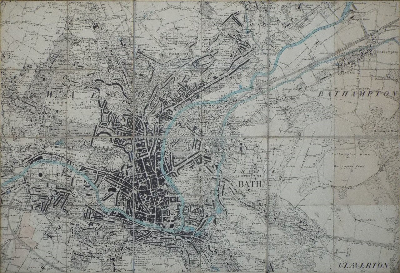 Map of Bath - Bath