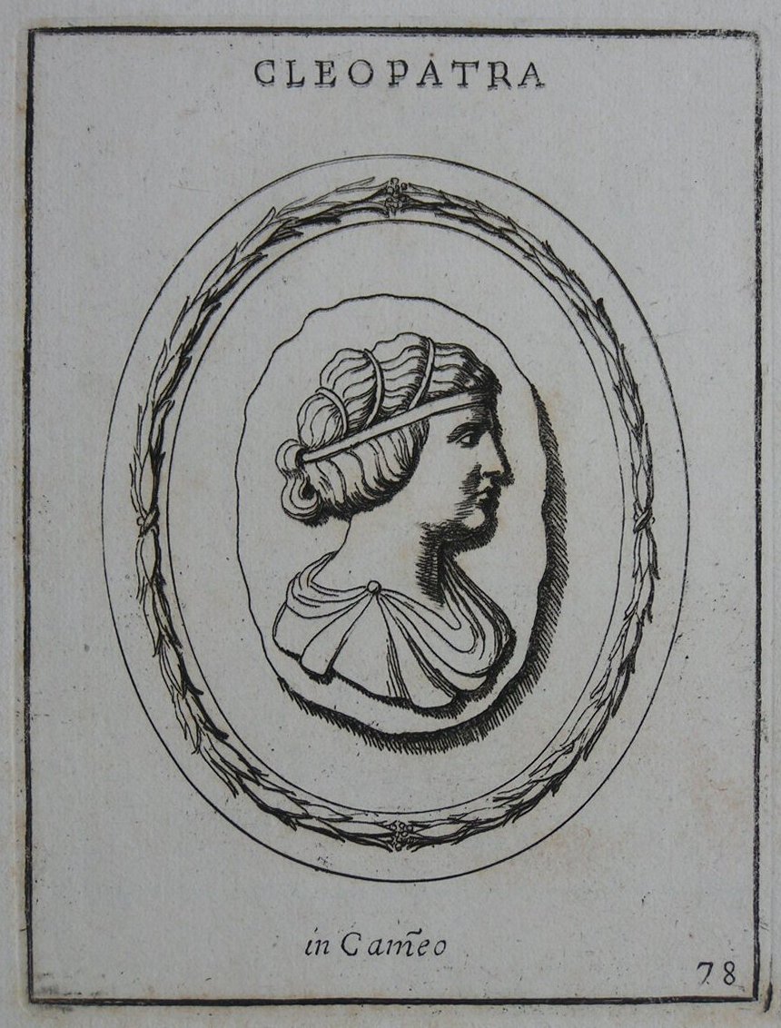 Print - Cleopatra in Cameo - Galestruzzi