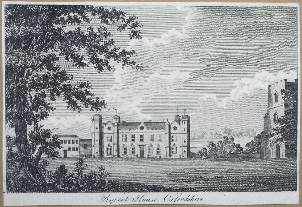 Print - Ryecot House, Oxfordshire.