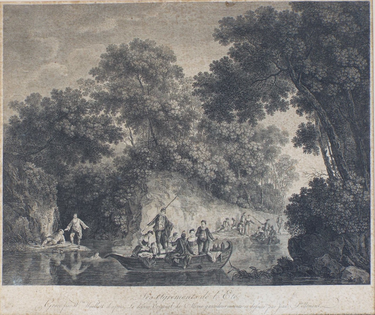 Print - Les Agréments de l'Eté. - Woollett