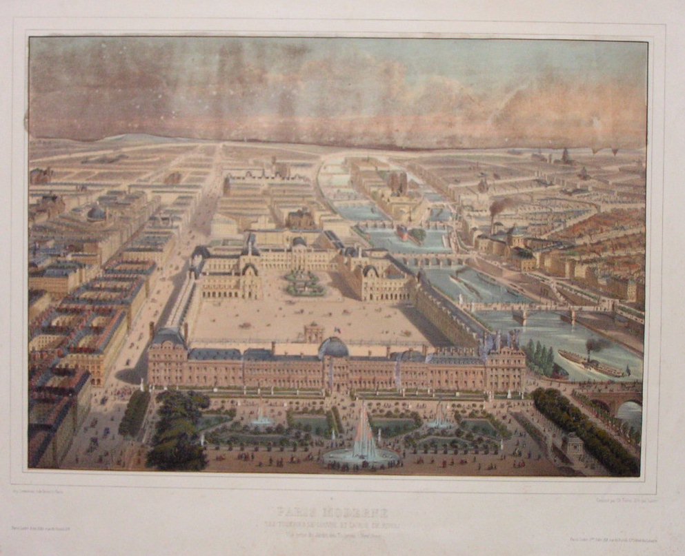 Lithograph - Paris Moderne