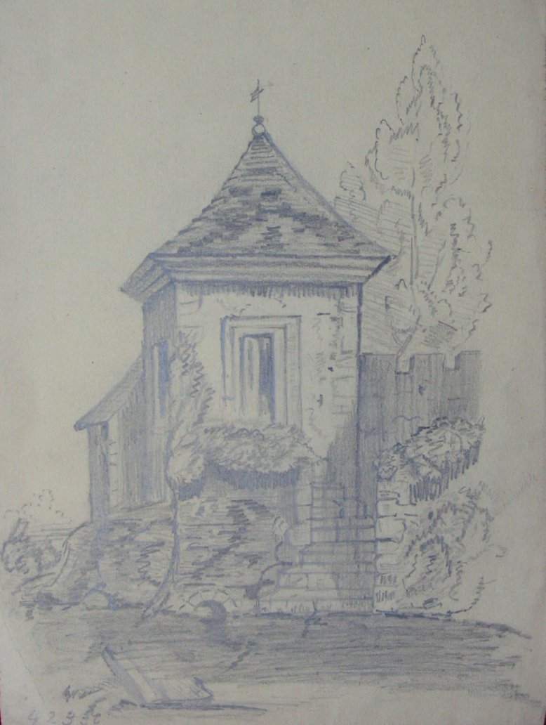 Pencil sketch - (Gazebo)