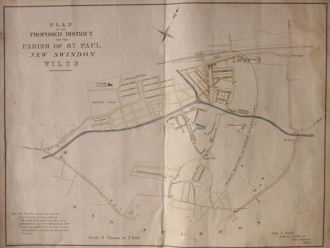 Map of Swindon - Swindon