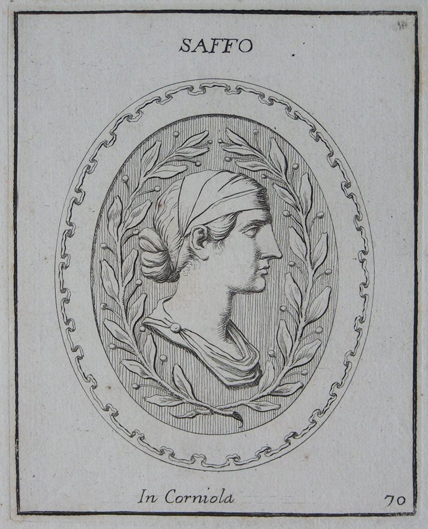 Print - Saffo In Corniola - Galestruzzi