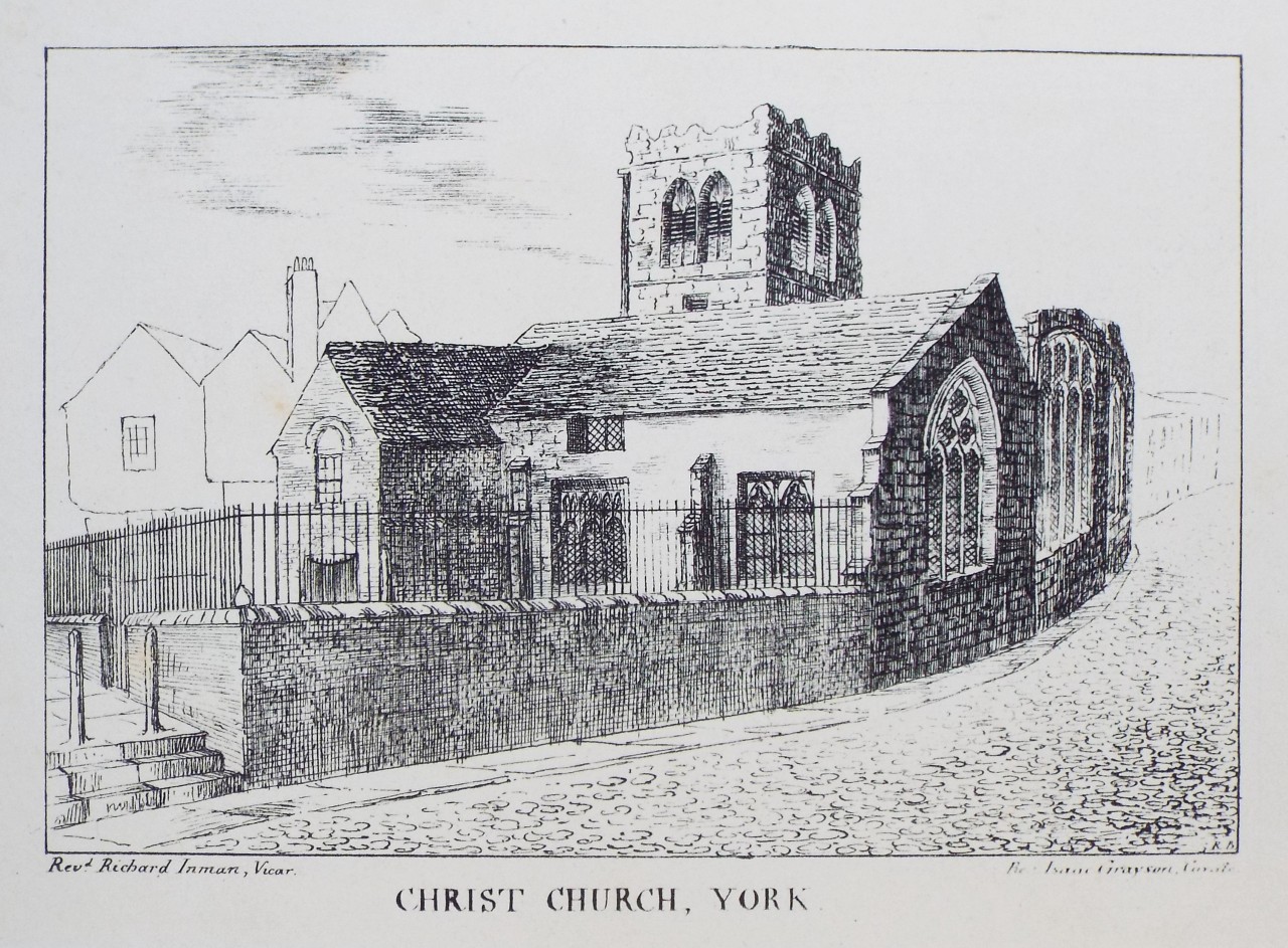 Lithograph - Christ Church, York