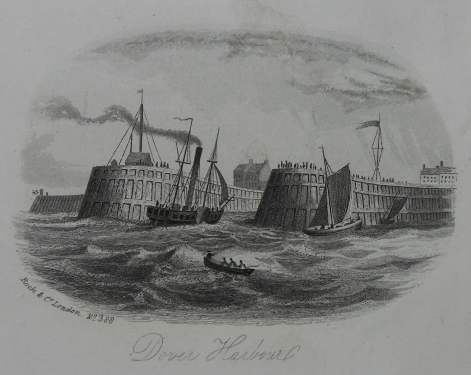 Steel Vignette - Dover Harbour - Rock