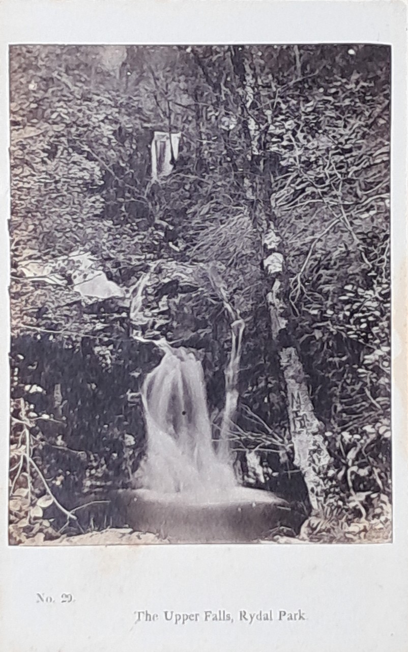 Photograph - The Upper Falls, Rydal Park.