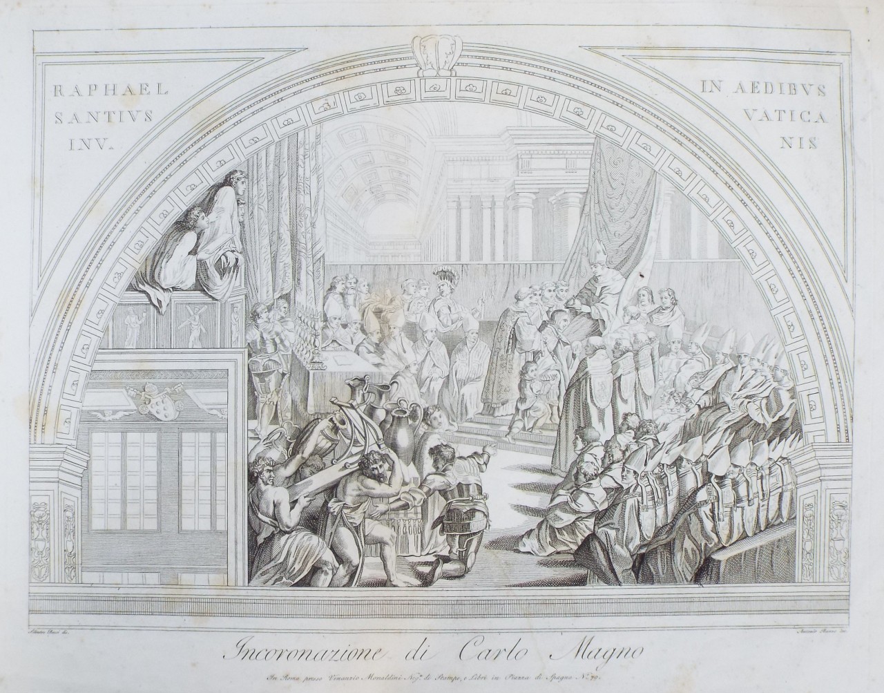 Print - Incoronazione di Carlo Magno - Banzo