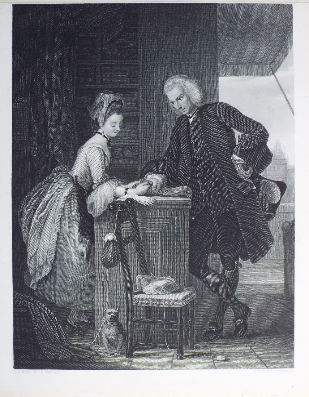 Print - Yorick and the Grisette - Bourne