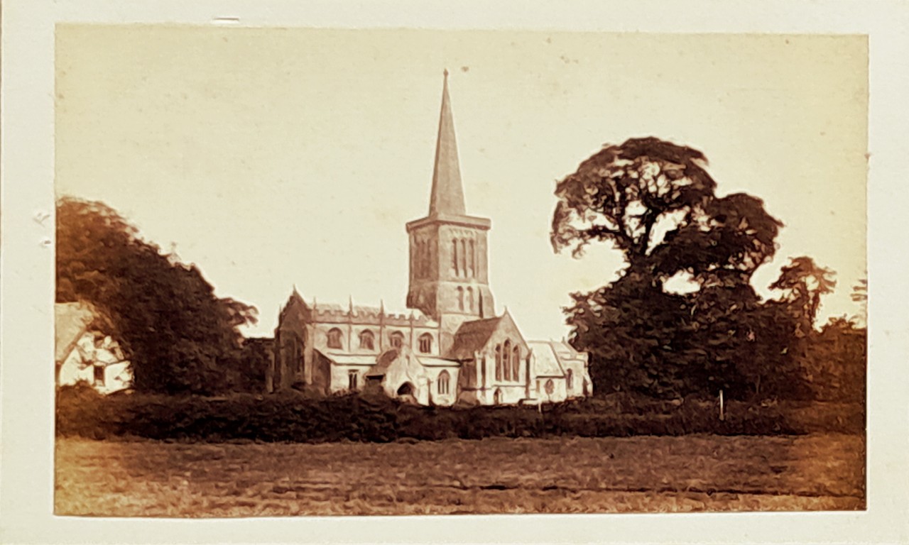 Photograph - Bishops Cannings Church from the S.W.