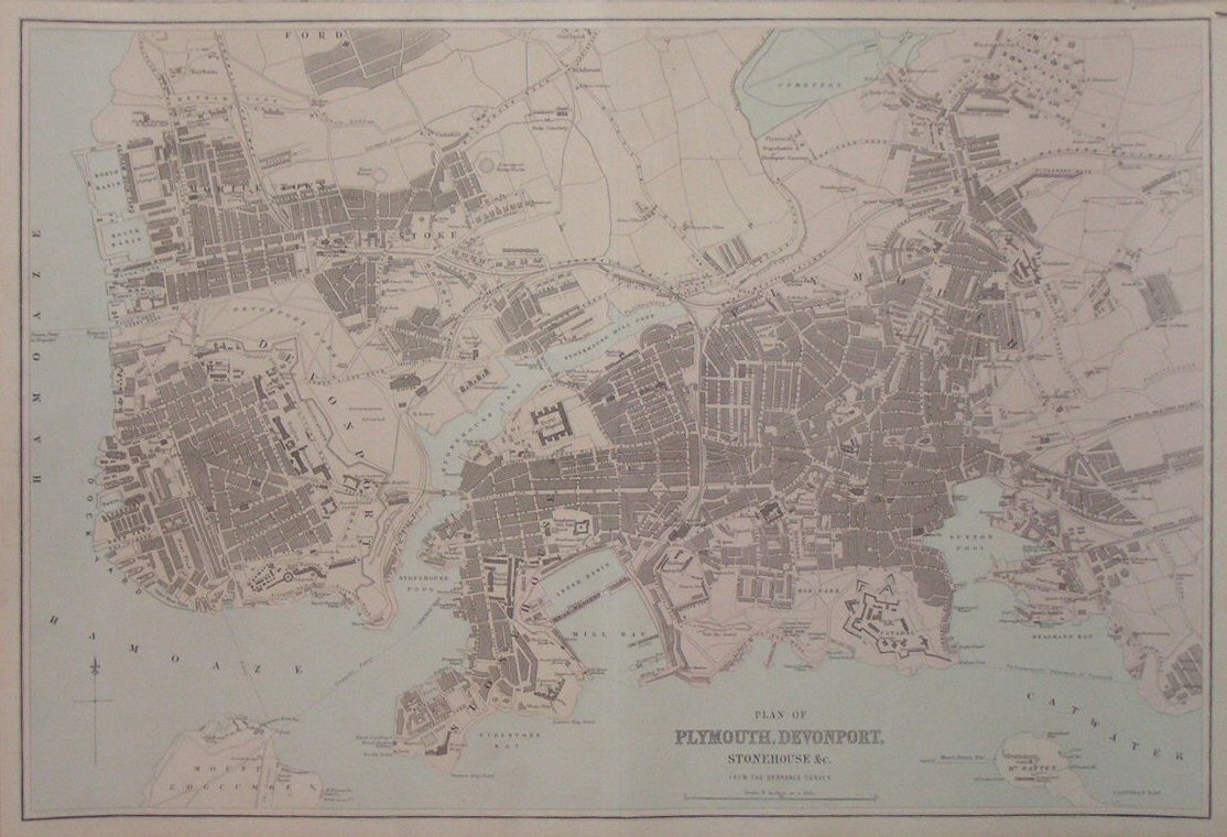 Map of Plymouth - Plymouth