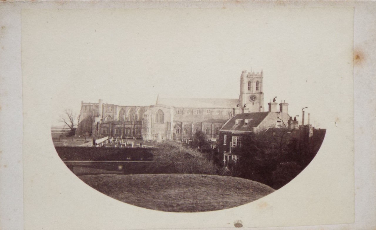Photograph - Priory Church Christchurch from N