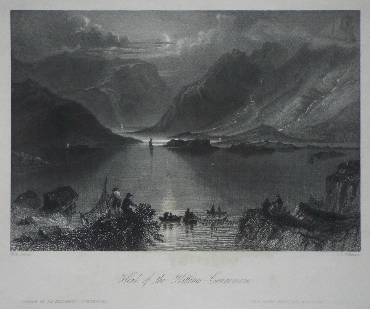 Print - Head of the Killeries - Connemara. - Willimore