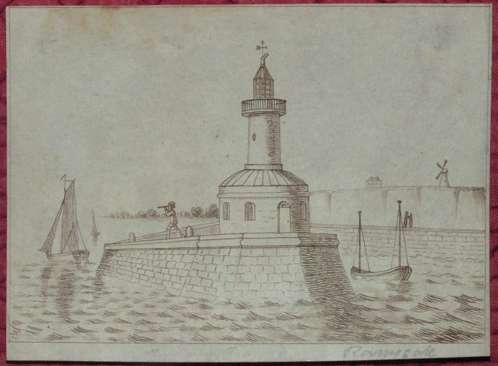 Pen & Ink - (Ramsgate Lighthouse)