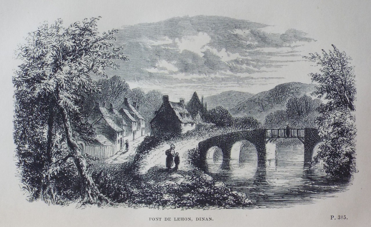 Wood - Pont de Lehon, Dinan.