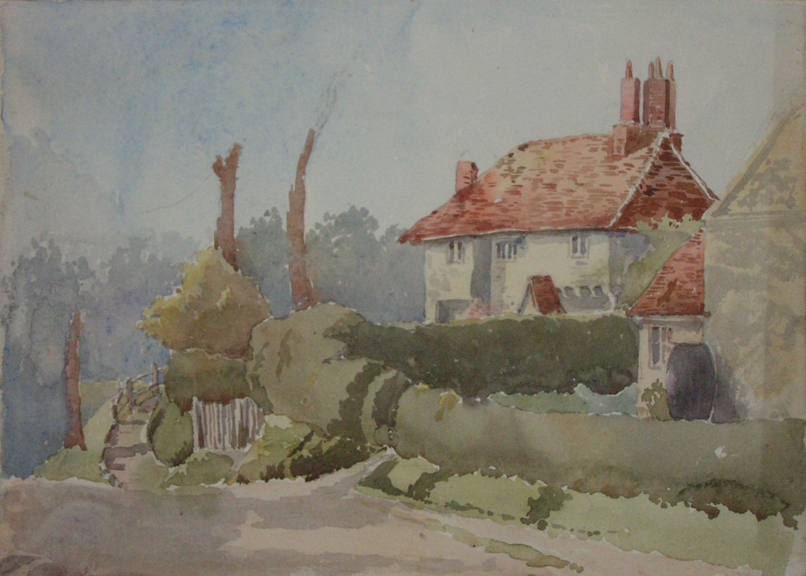 Watercolour - Cottage