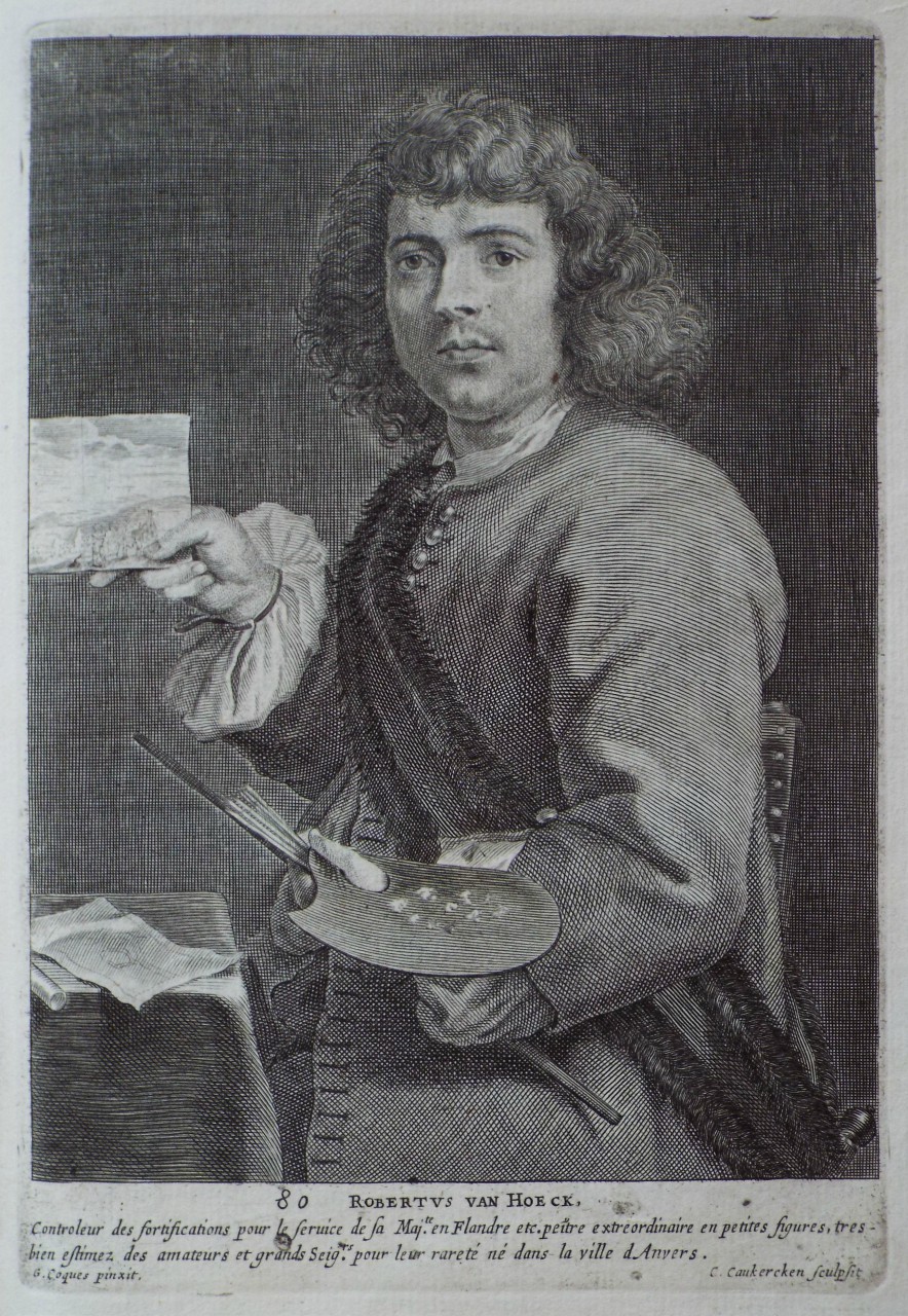 Print - Robertus Van Hoeck - Caukercken