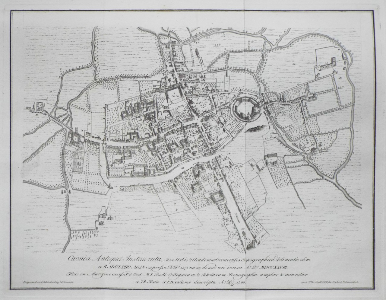 Map of Oxford - Oxford