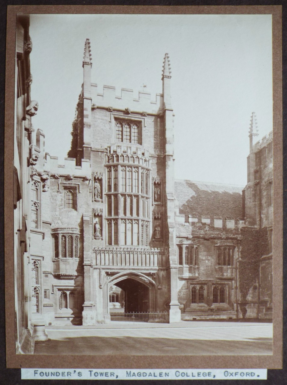 Photograph - Founder's Tower, Magdalen College, Oxford.