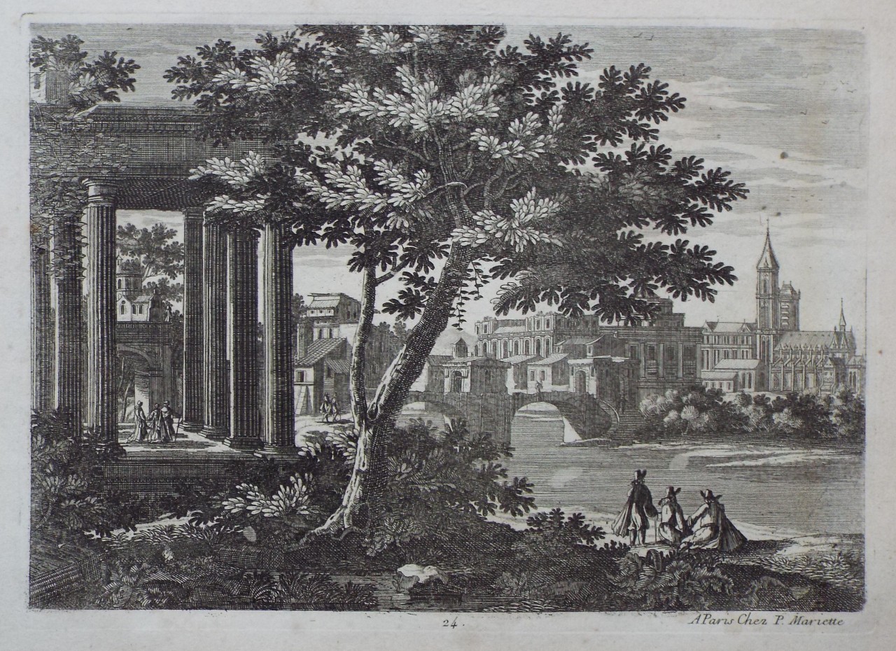 Etching - Mariette landscape 24