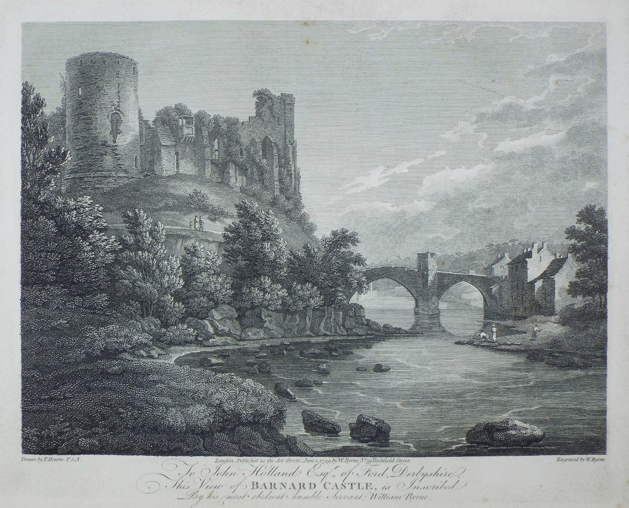 Print - Barnard Castle - Byrne