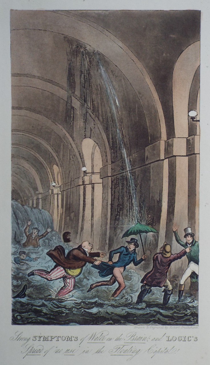 Aquatint - Strong Symptom's of Water on the brain: and Logic's Spread of 