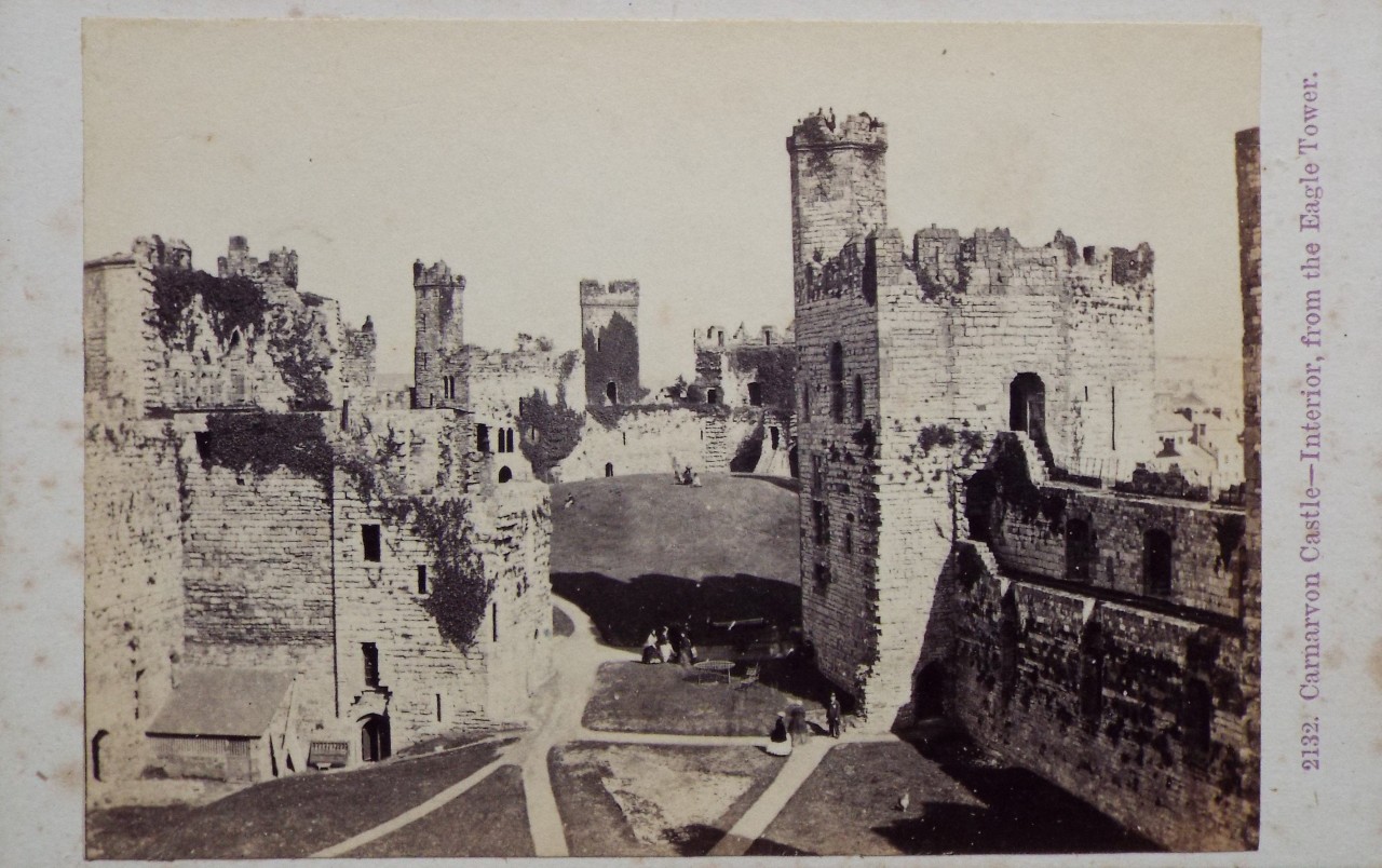 Photograph - Caernarvon Castle - Interior from the Eagle Tower.