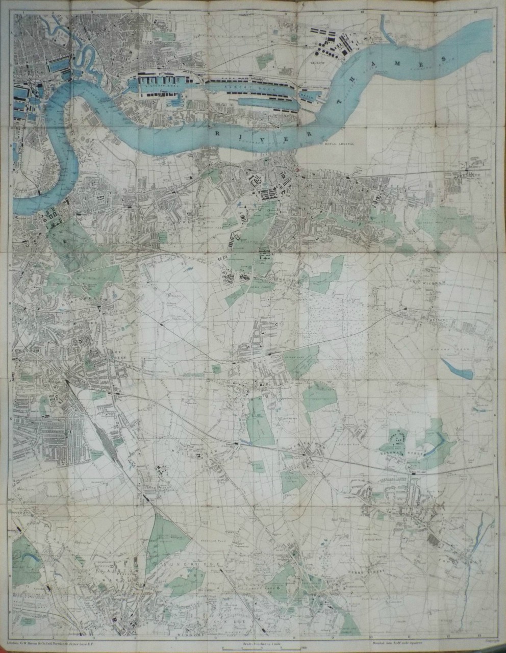 Map of Woolwich - Woolwich