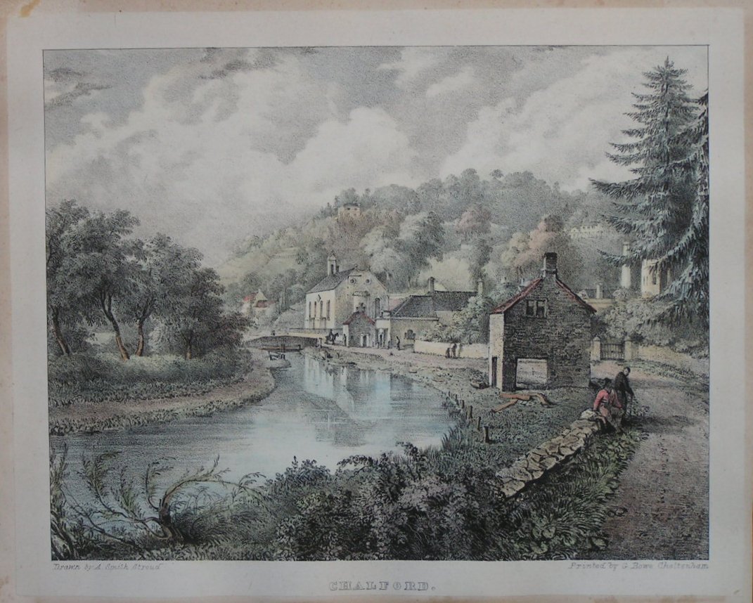 Lithograph - Chalford - Rowe