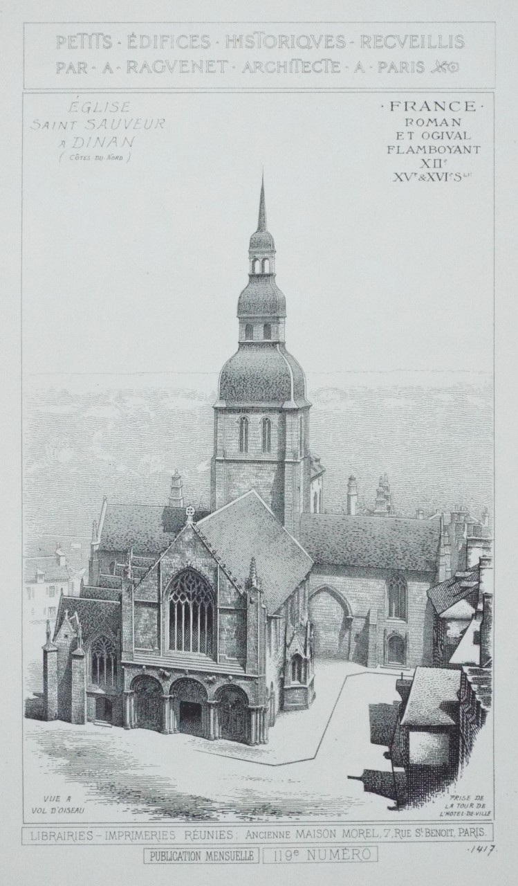 Wood - Eglise St. Sauveur a Dinan (Cotes-du-Nord)