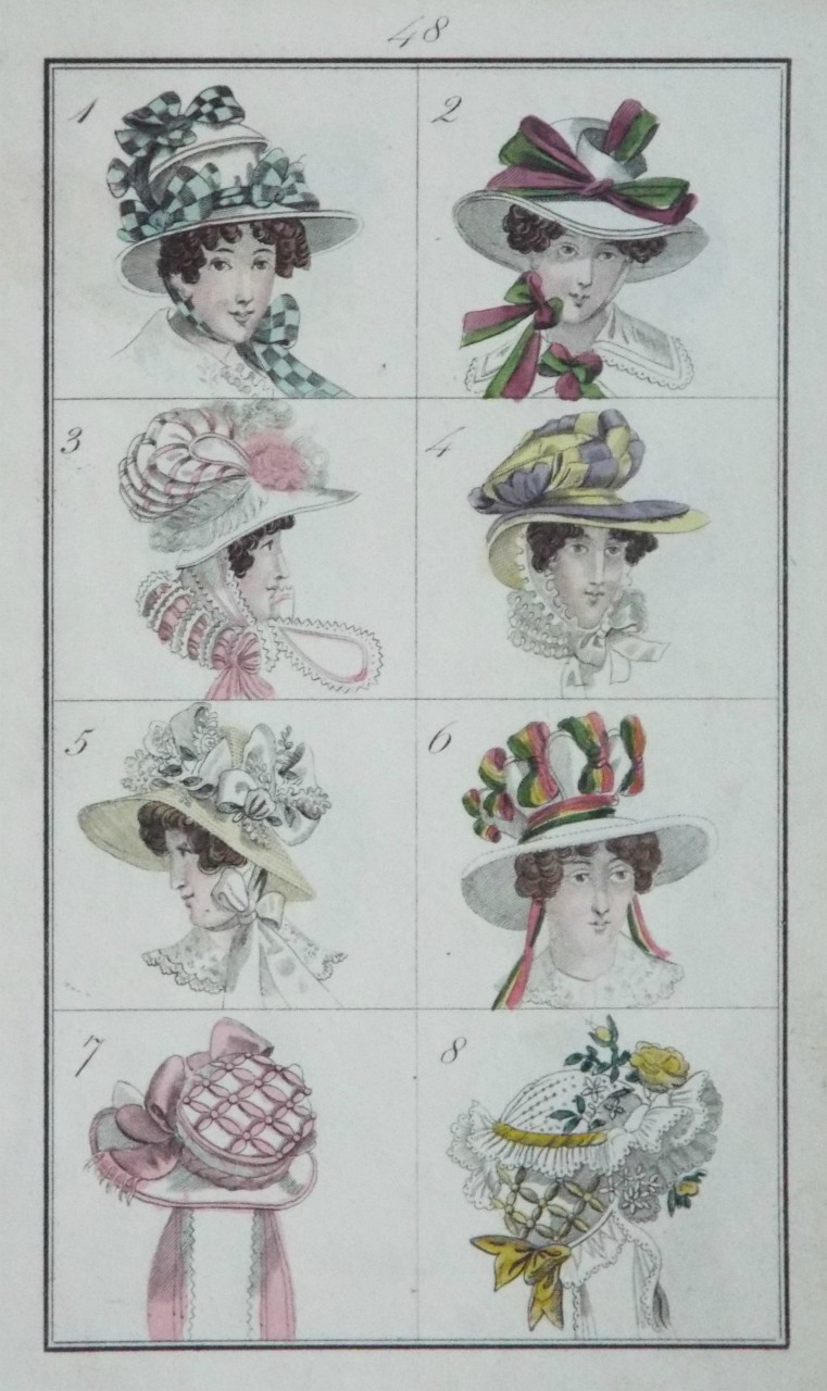 Print - 48 (8 Ladies' Hats)