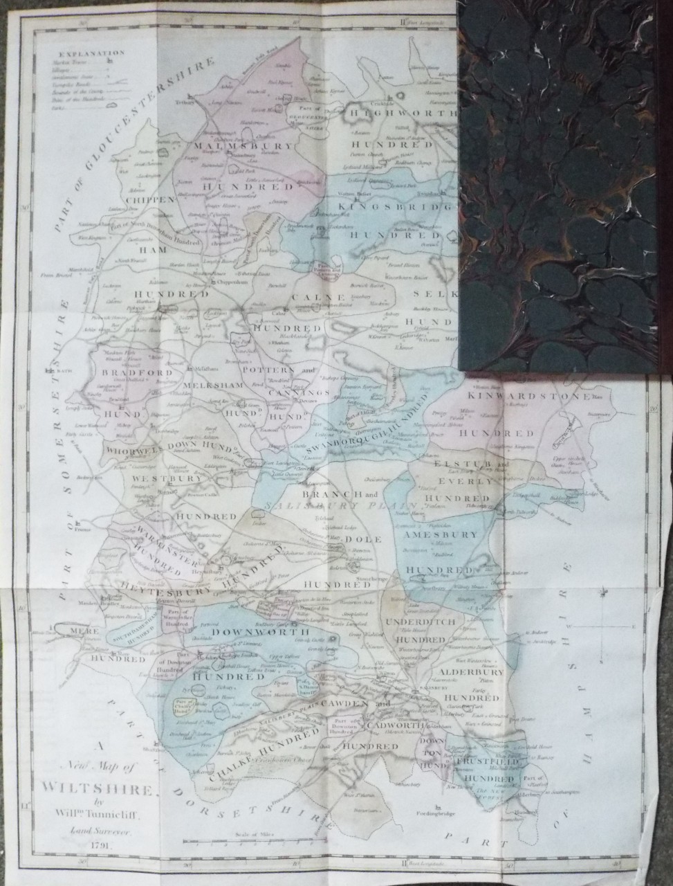 Map of Wiltshire