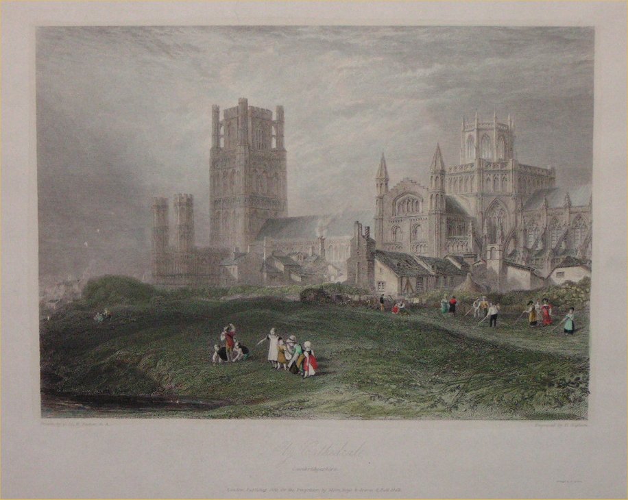 Print - Ely Cathedral, Cambridgeshire - Higham