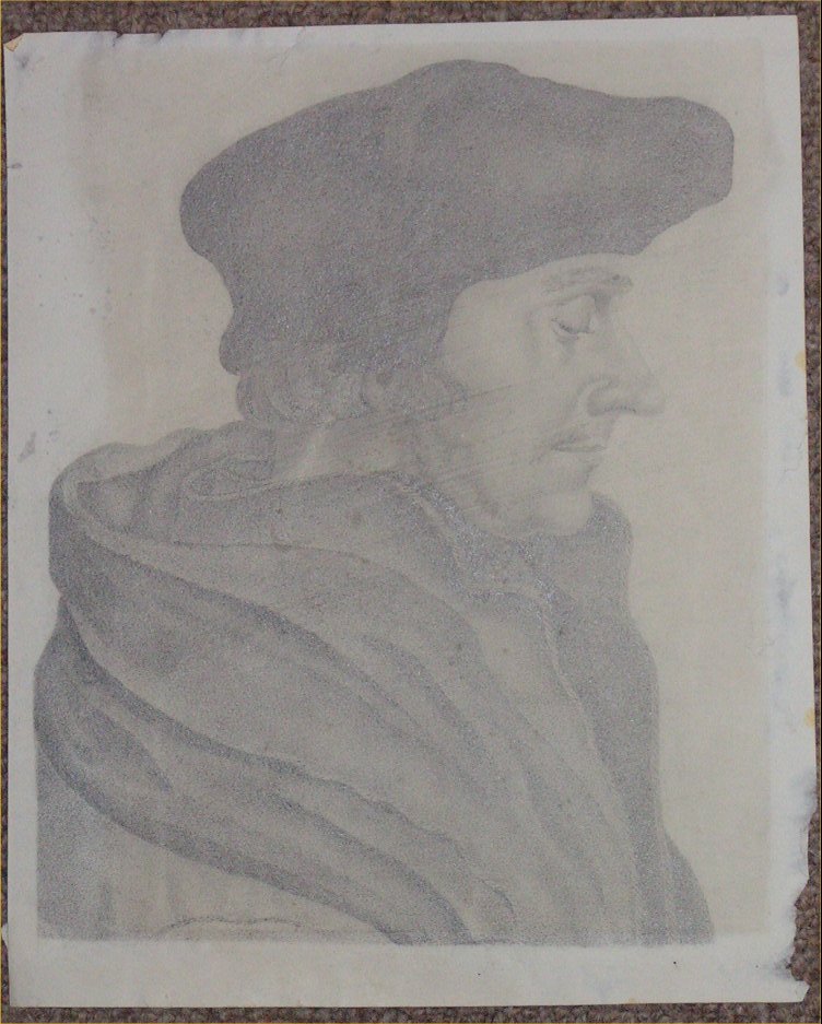 Lithograph - Untitled. (Erasmus)