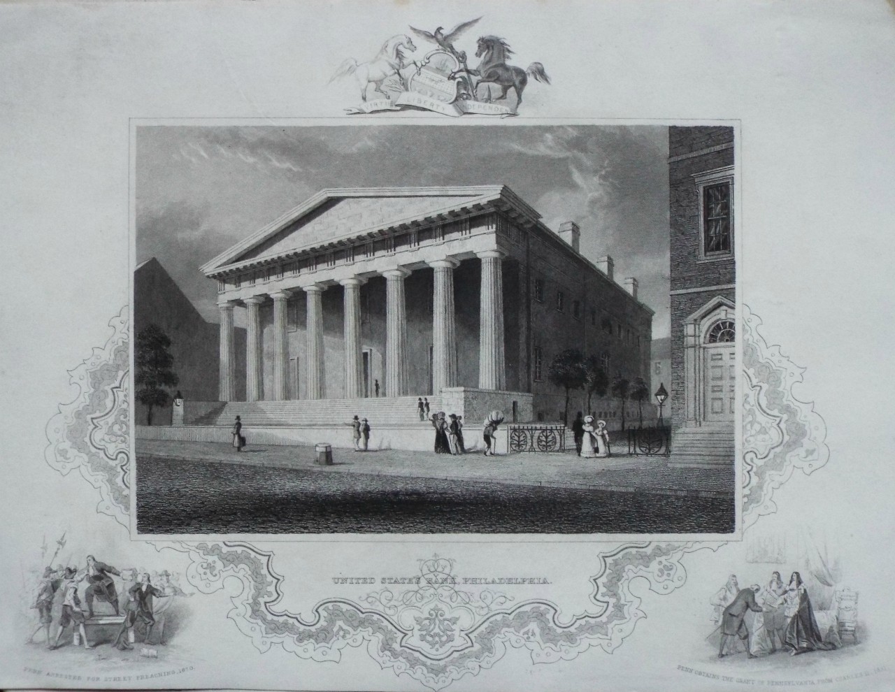 Print - United States Bank, Philadelphia.