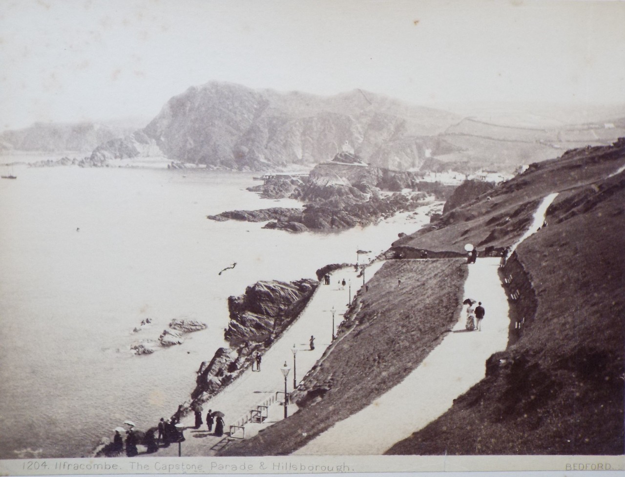 Photograph - Ilfracombe. The Capstone Parade & Hillsbrough.