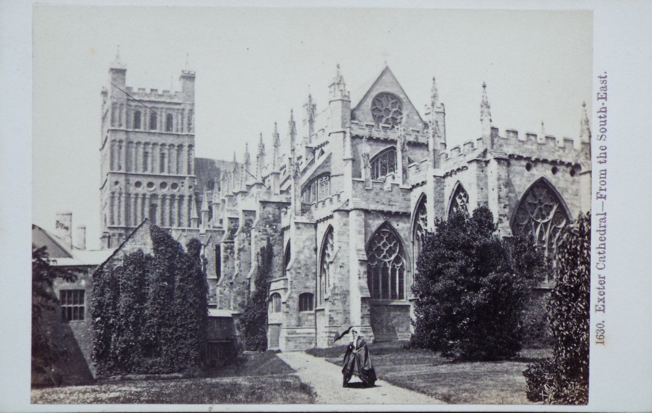 Photograph - Exeter Cathedral - From the South-East.