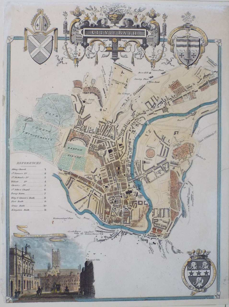 Map of Bath - Bath