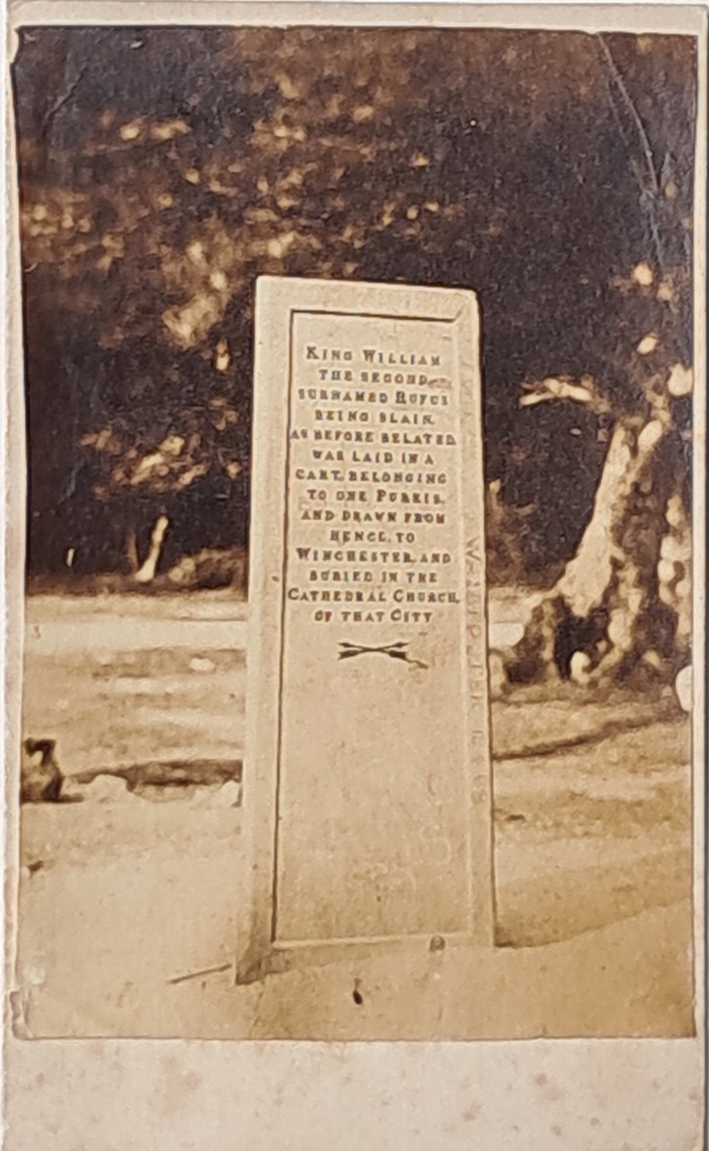 Photograph - The Rufus Stone
