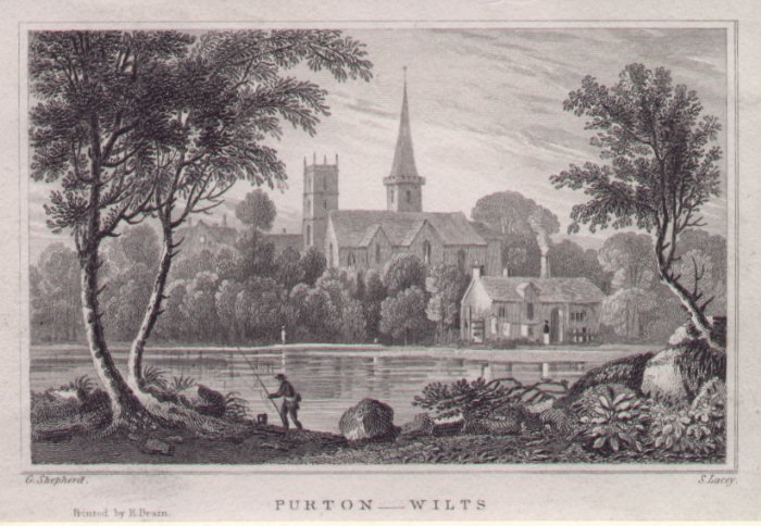 Print - Purton - Wilts. - Lacey