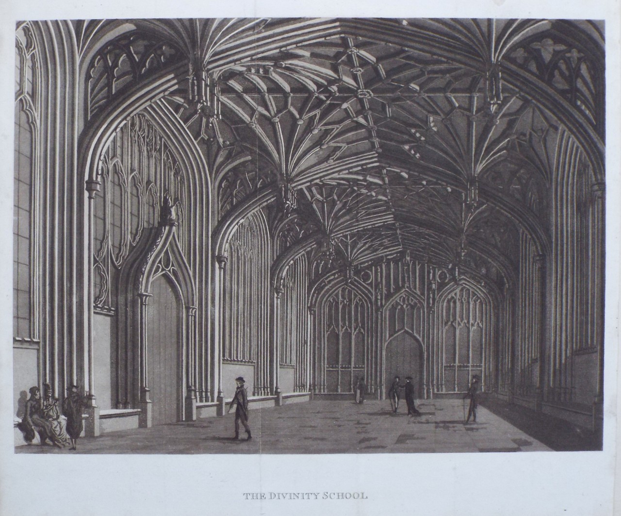 Aquatint - The Divinity School - Malton