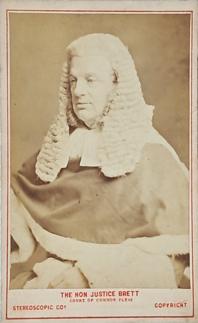 Photograph - The Hon Justice Brett Court of Common Pleas
