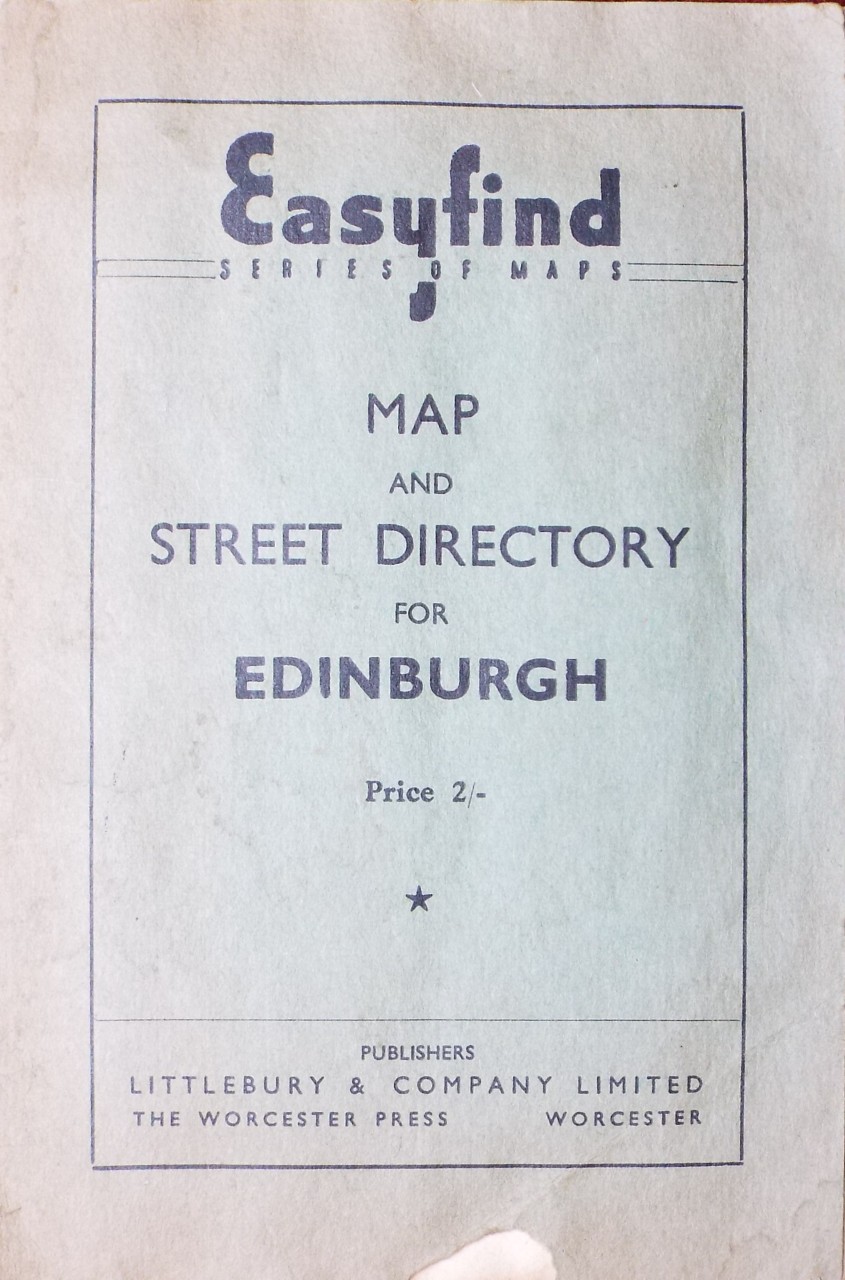 Map of Edinburgh - Edinburgh