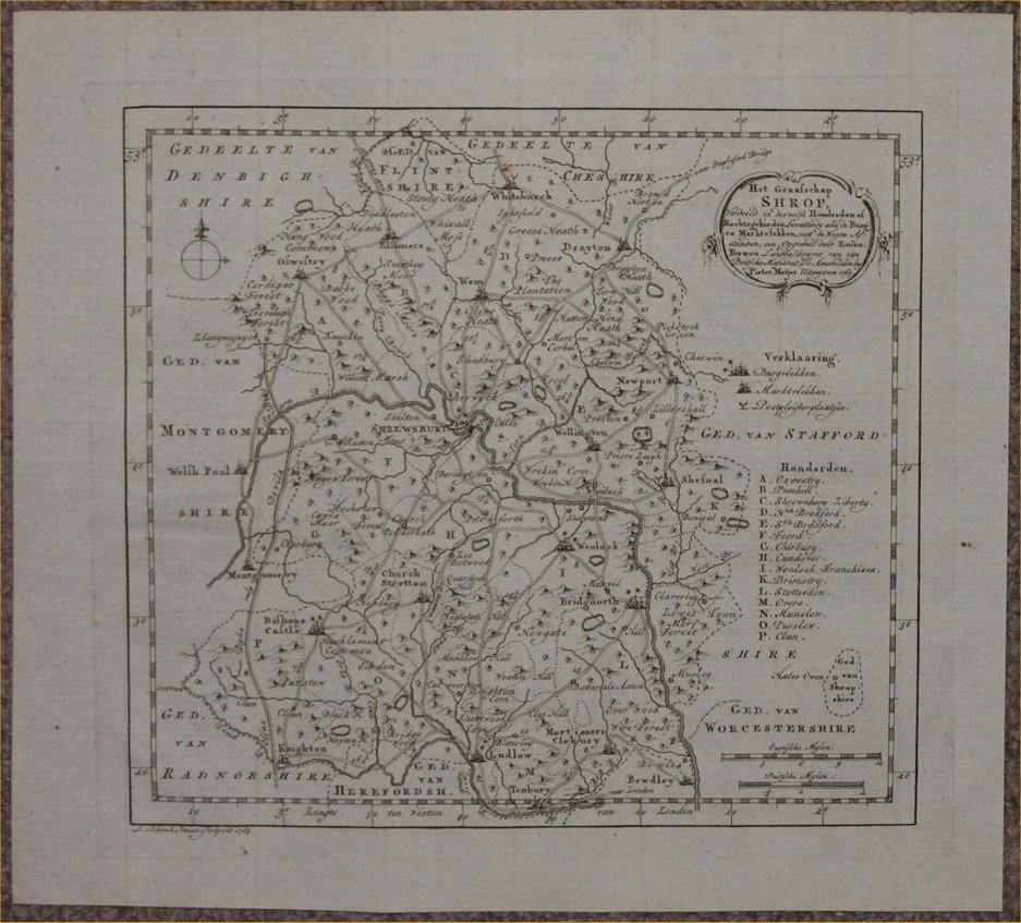 Map of Shropshire - Meijer
