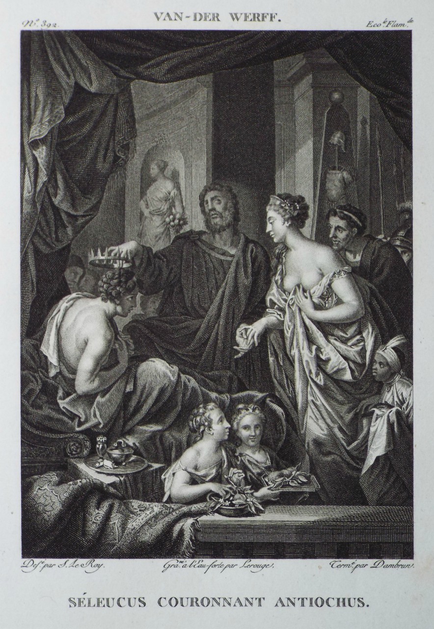 Print - Seleucus Couronnant Antiochus.