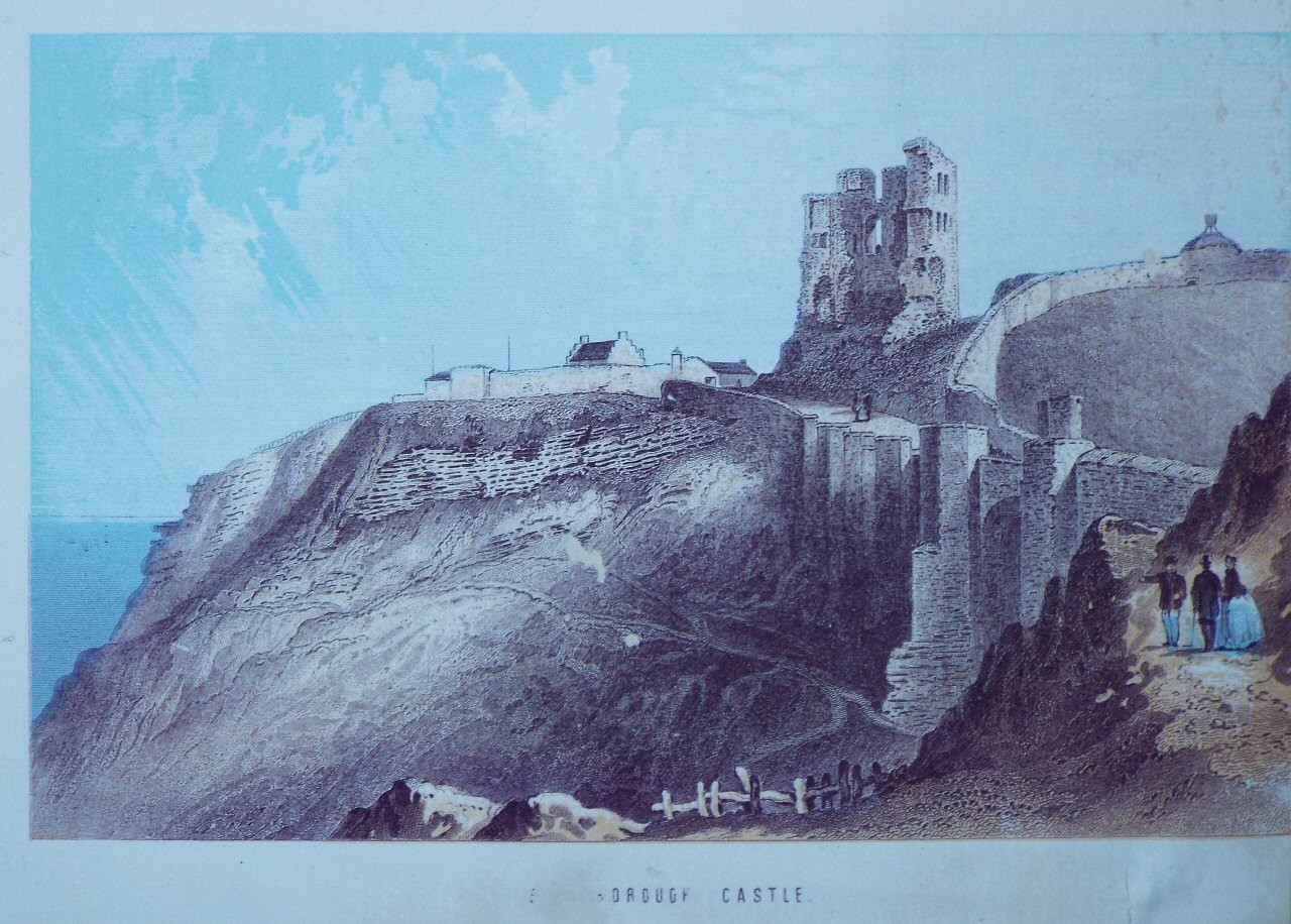 Chromo-lithograph - Scarborough Castle. - T