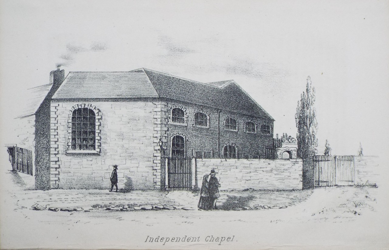 Lithograph - Independent Chapel