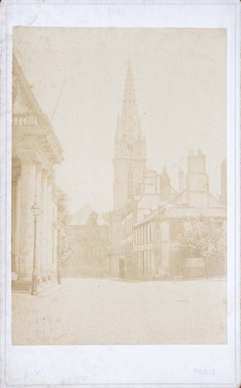 Photograph - Saint-Malo L'Eglise et l'Hotel de Ville.